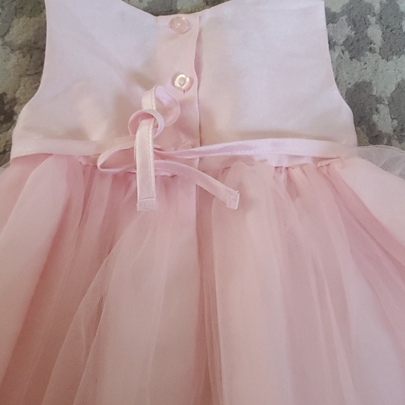 Pink toddler girl dress - Picture 5 of 6